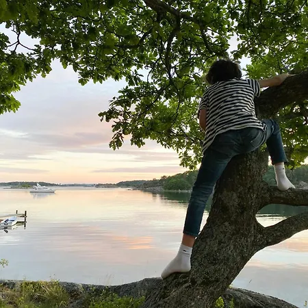 Modern At Hovekilen With Private Semesterbostad *