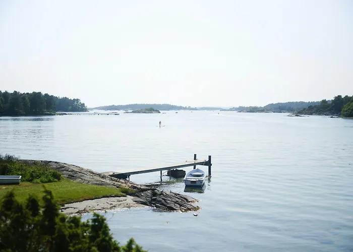 Modern At Hovekilen With Private 펜션